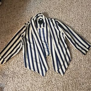 Striped blazer